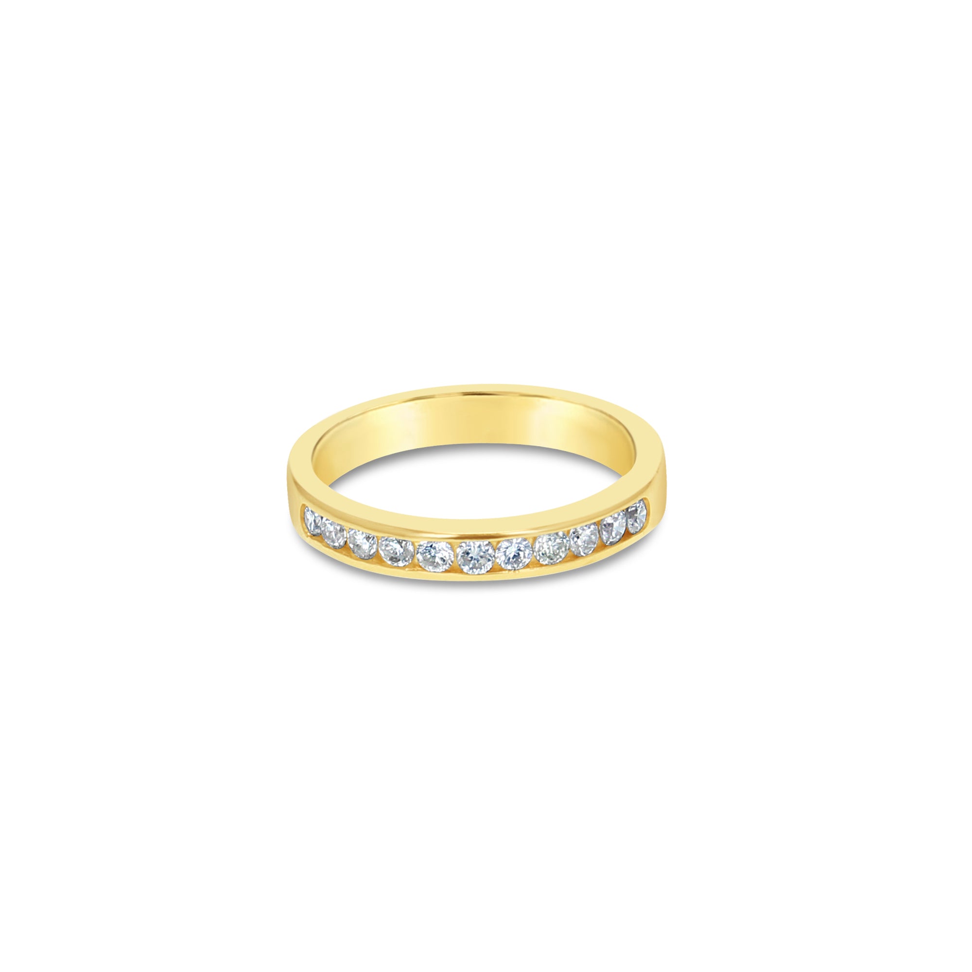 1/3 Carat Channel Set Diamond Wedding Band - Elegant & Timeless Ring for Women - Perfect for Anniversaries, Engagements & Special Occasions