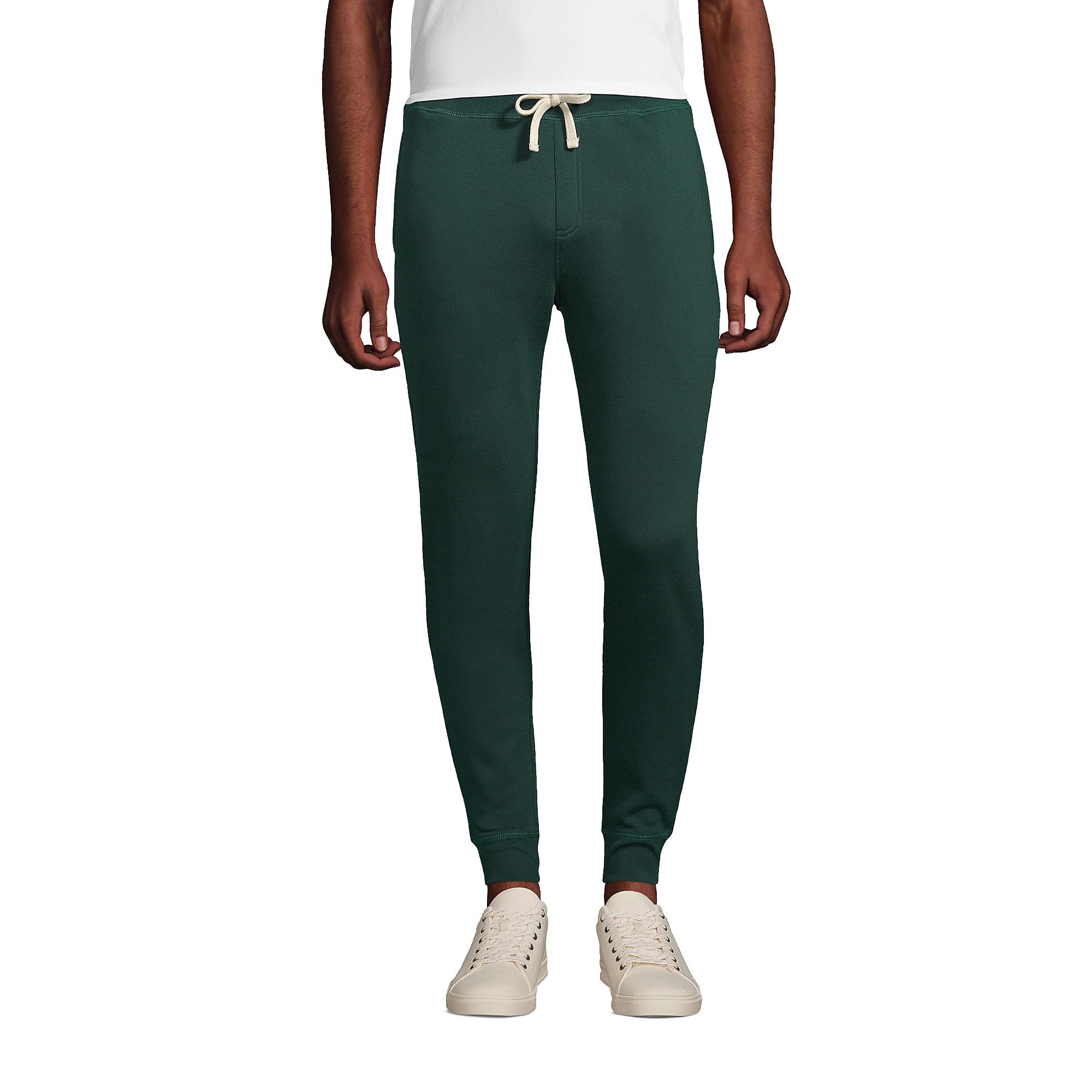 Lands' End Adult Jogger Sweatpants for School Uniforms - Comfortable & Durable Casual Pants for Teachers & Staff - Perfect for Work, Lounge & Everyday Wear