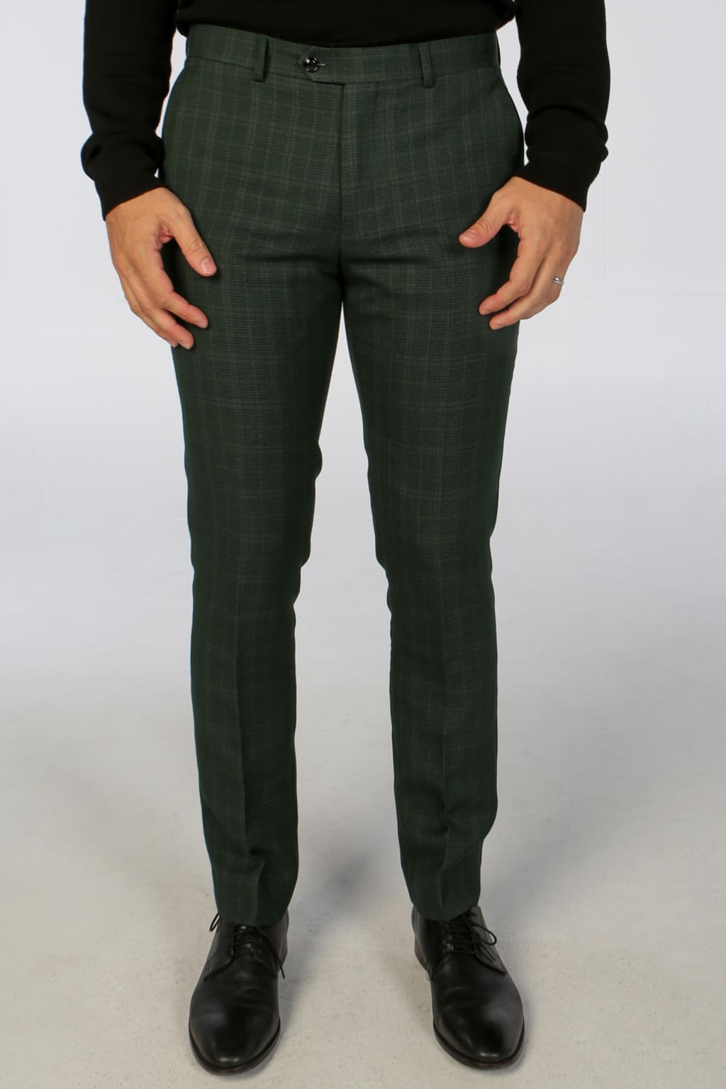 Leo Green Men's Two Piece Suit - Slim Fit Business Suit for Wedding, Office & Formal Events | Premium Quality Blazer & Pants Set