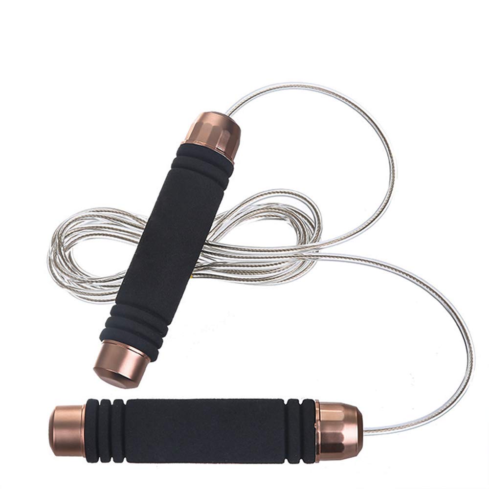 Premium Adjustable Speed Jump Rope with Ball Bearings - Tangle-Free Fitness Skipping Rope for Men & Women - Ideal for Boxing, CrossFit, Gym Workouts, HIIT Training & Home Exercise - Blue