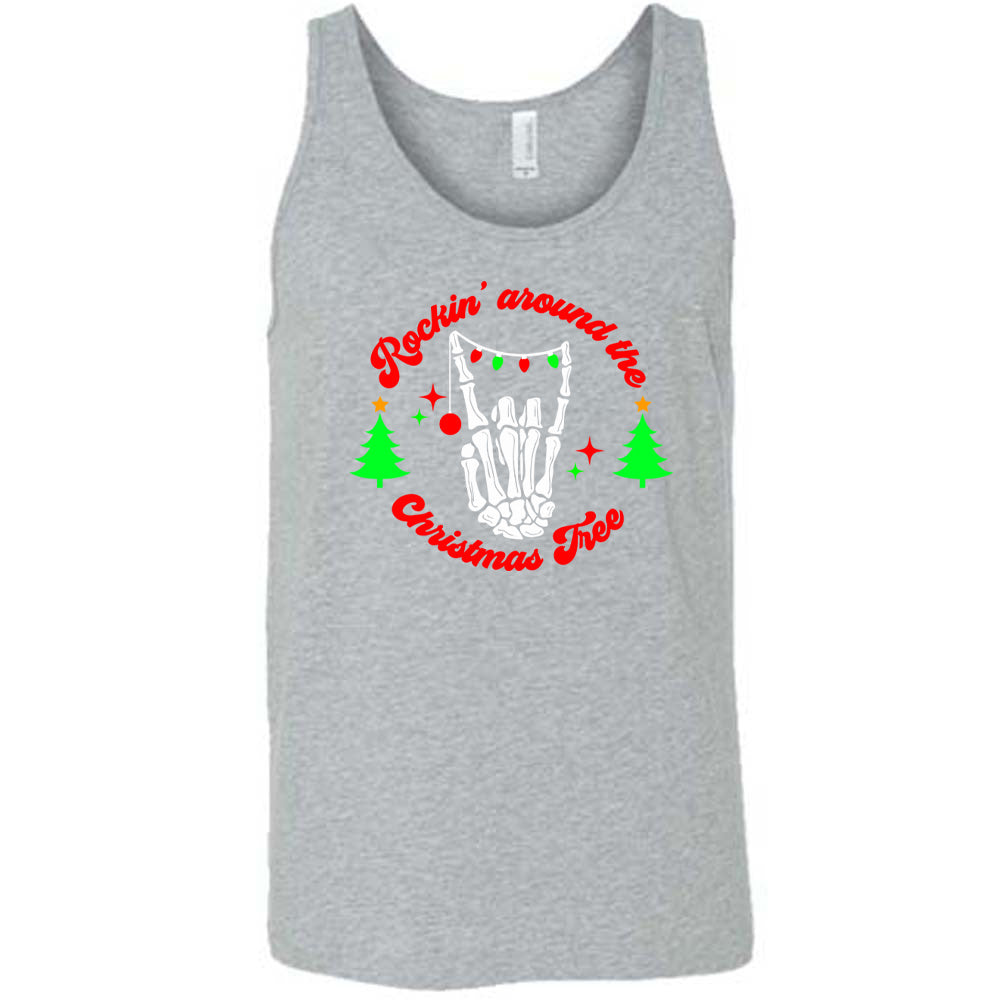 Rockin' Around The Christmas Tree Shirt - Unisex Holiday T-Shirt for Men & Women | Perfect for Christmas Parties, Family Gatherings & Festive Celebrations