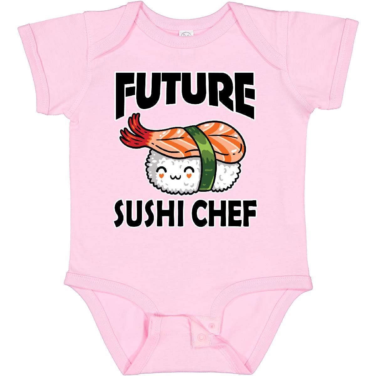 Inktastic Future Sushi Chef Baby Bodysuit - Cute Infant Onesie for Boys & Girls - Perfect for Cooking Enthusiasts, Japanese Food Lovers & Playtime Outfits