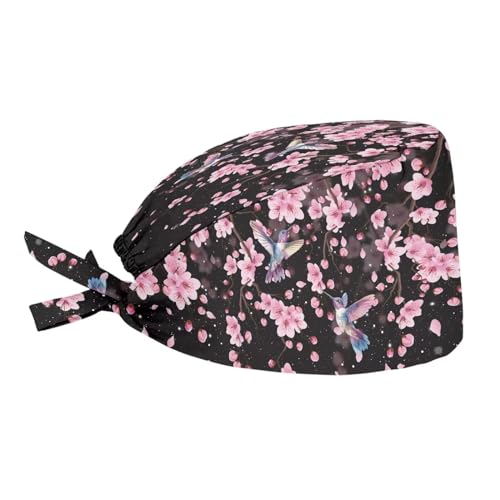 Hummingbird Cherry Blossom