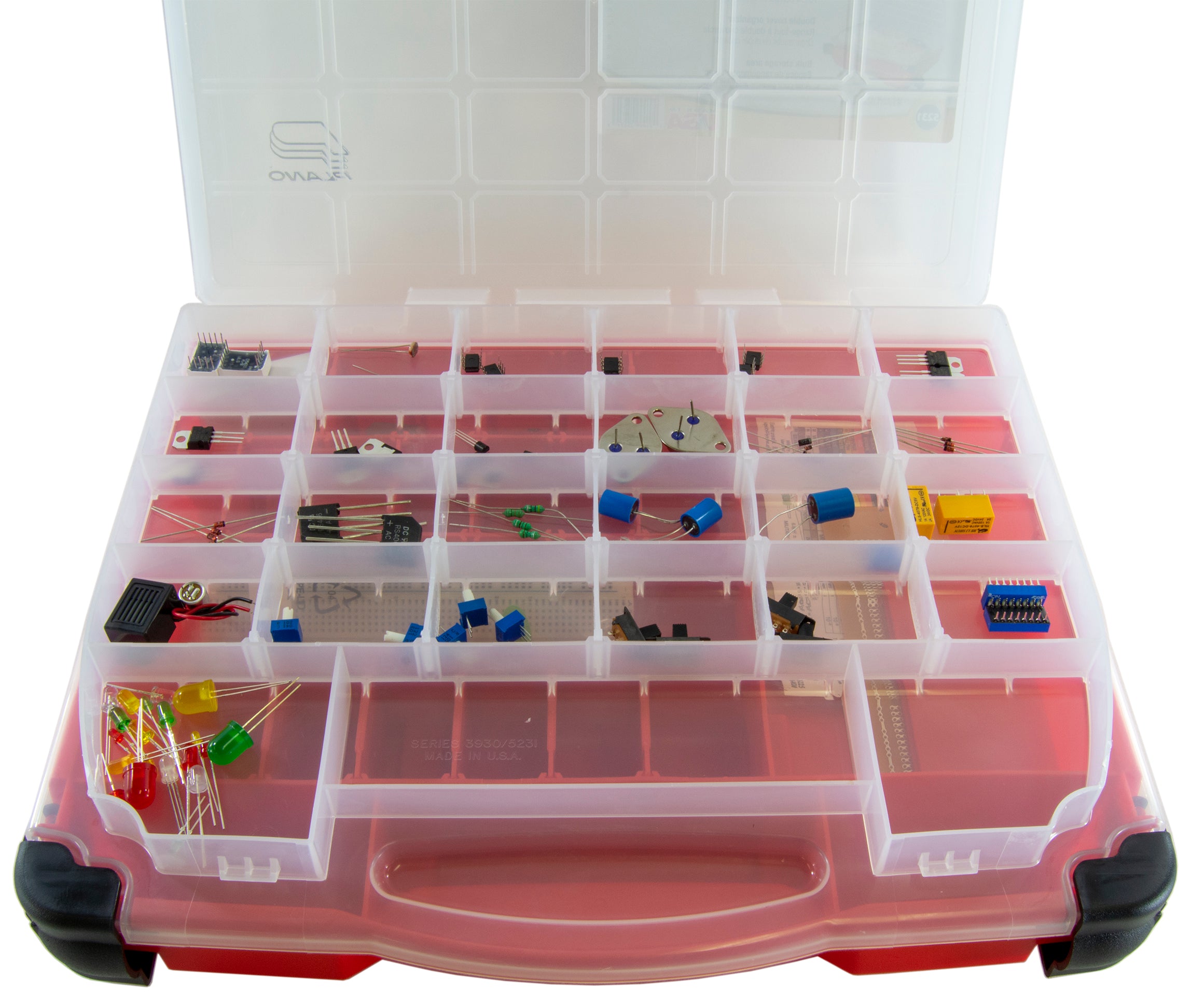 Electronics Components Hobby Pack V2 - Essential DIY Parts Kit for Arduino, Raspberry Pi & STEM Projects - Perfect for Makers, Engineers & Students
