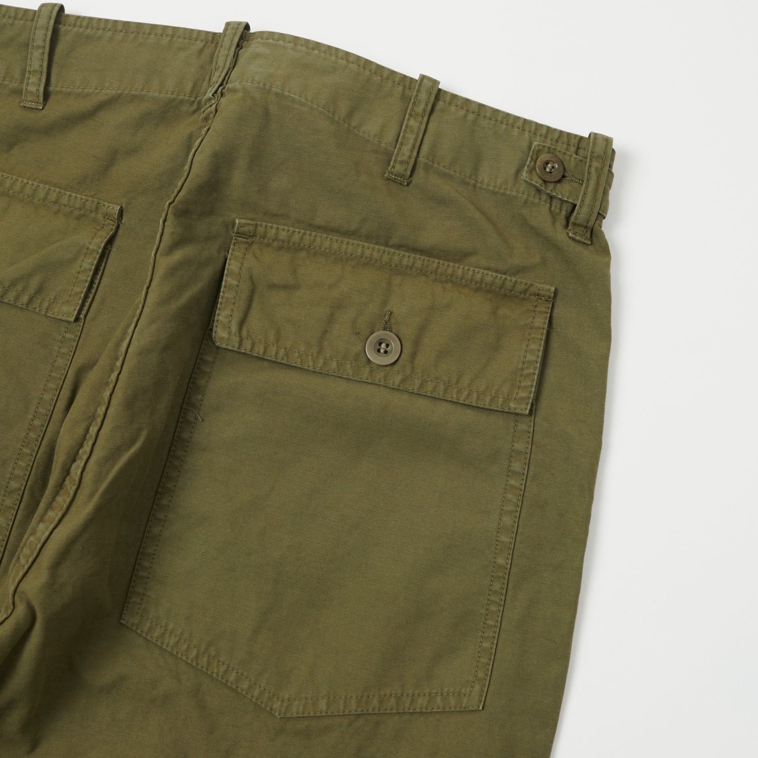 East Harbour Surplus Texas Fatigue Pants - Military Green Tactical Work Pants for Outdoor Hiking, Camping & Workwear