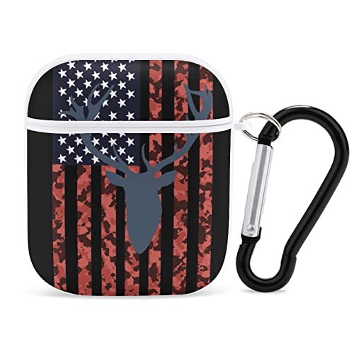 Deer Camo Camouflage American Flag Hunting (6)