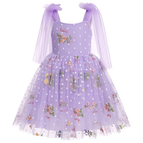 Purple - Floral Dot