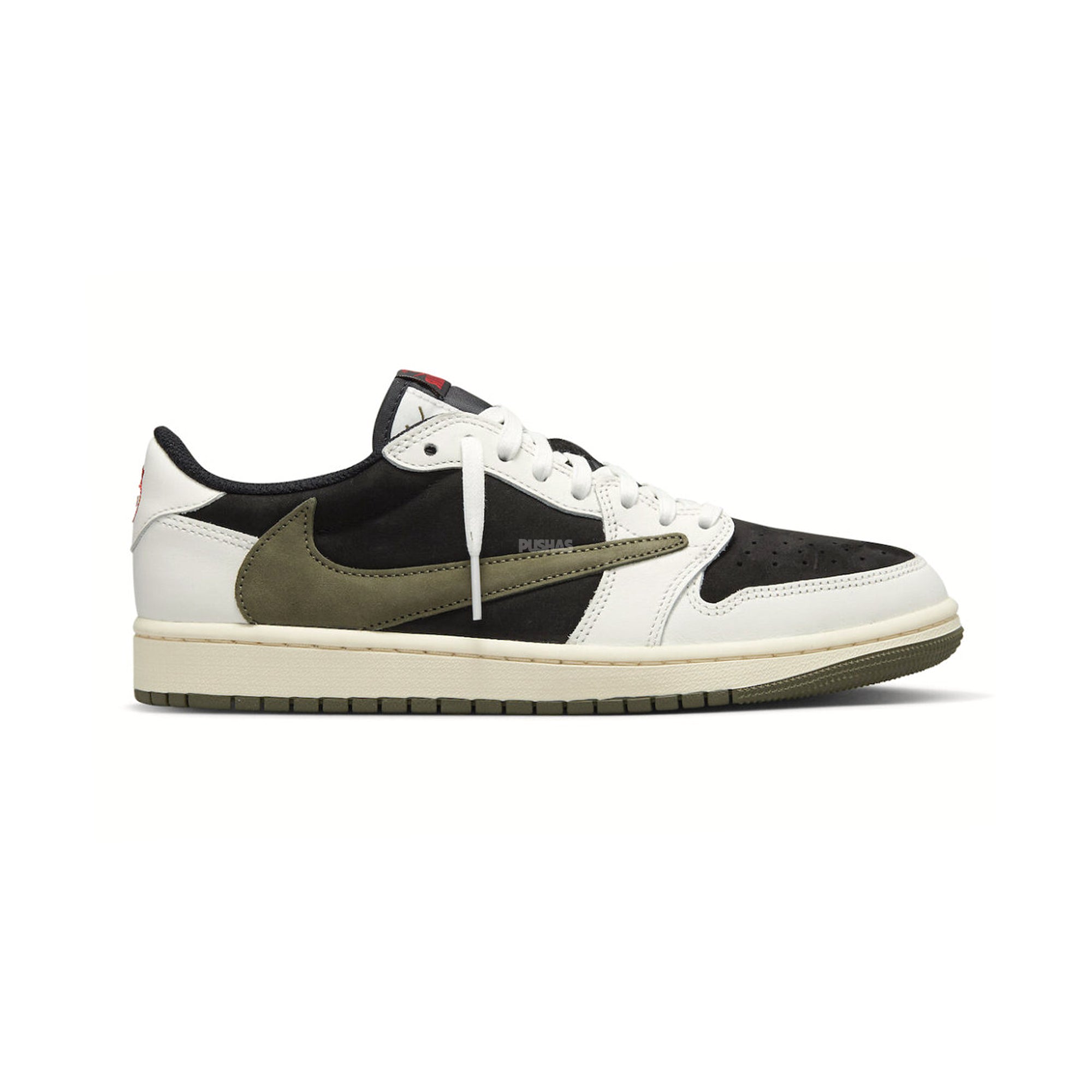 Air Jordan 1 Retro Low OG SP 'Travis Scott Olive' Women's Sneakers (2023) - Stylish Casual & Streetwear Fashion for Everyday Wear