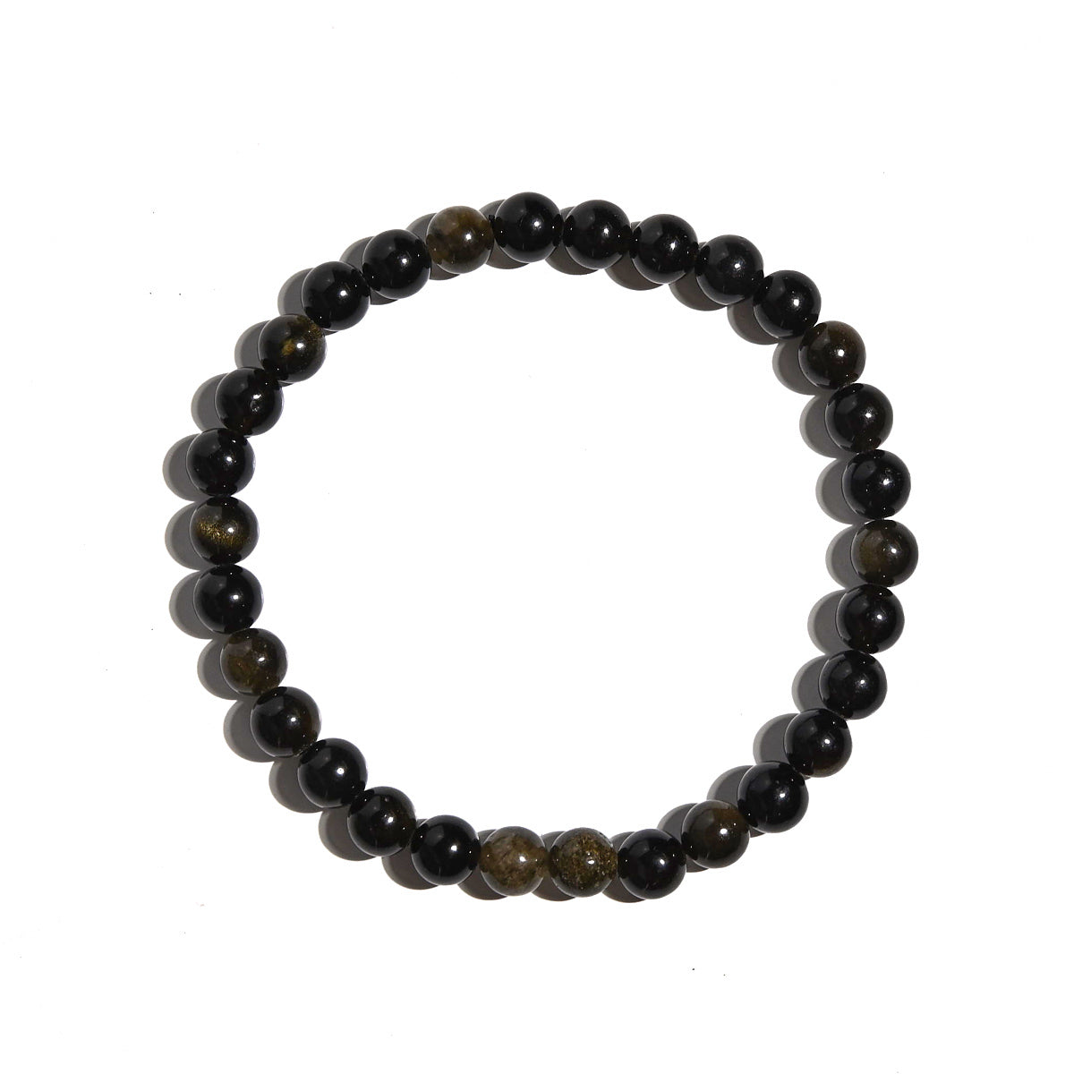 Black Obsidian Bracelet for Protection - Healing Crystal Jewelry for Men & Women - Spiritual Energy Stone for Anxiety Relief & Negative Energy Cleansing | Perfect for Meditation, Yoga & Daily Wear