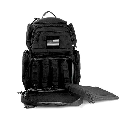 Black With 5 Pouches