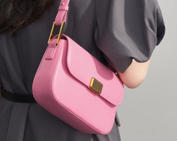 Genuine Leather Crossbody Shoulder Bag for Women - Stylish Tote & Underarm Purse - Perfect for Work, Travel & Everyday Use