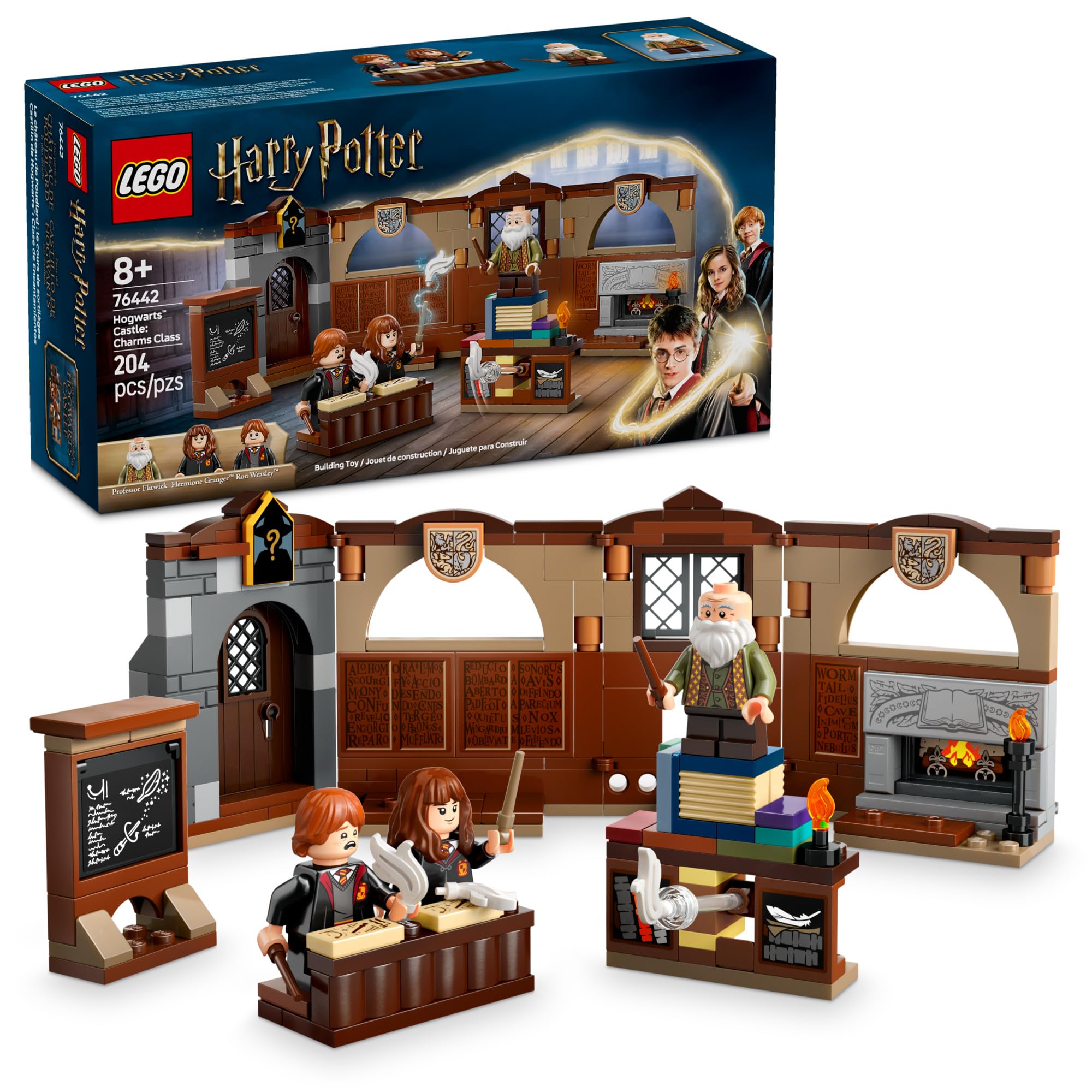 LEGO Harry Potter Hogwarts Castle Charms Class Building Set 76442 | Wizarding World Toy for Kids Ages 8+ | Creative STEM Gift for Boys & Girls | Perfect for Birthday Presents & Harry Potter Fans | Build & Display for Magical Playtime