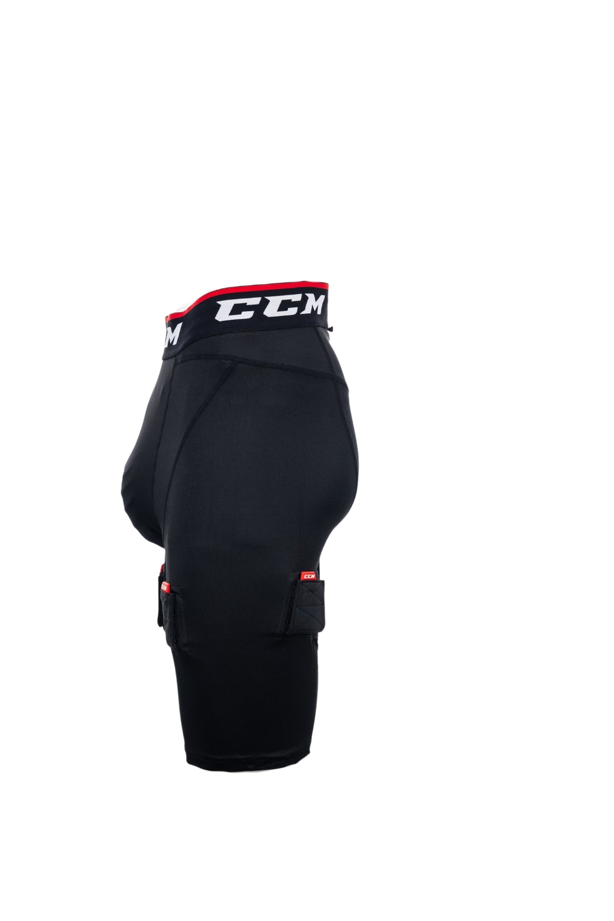 CCM Men's Compression Jock Shorts - Breathable Athletic Underwear for Hockey, Football & Workout - Moisture Wicking Support for Sports & Gym Training