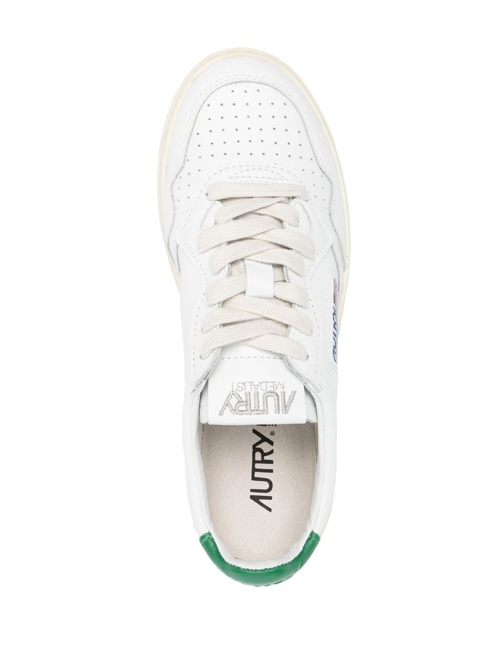 Authentic AUTRY Green Sneakers for Men & Women - Retro Style Comfortable Walking Shoes for Casual Outfits & Streetwear Fashion