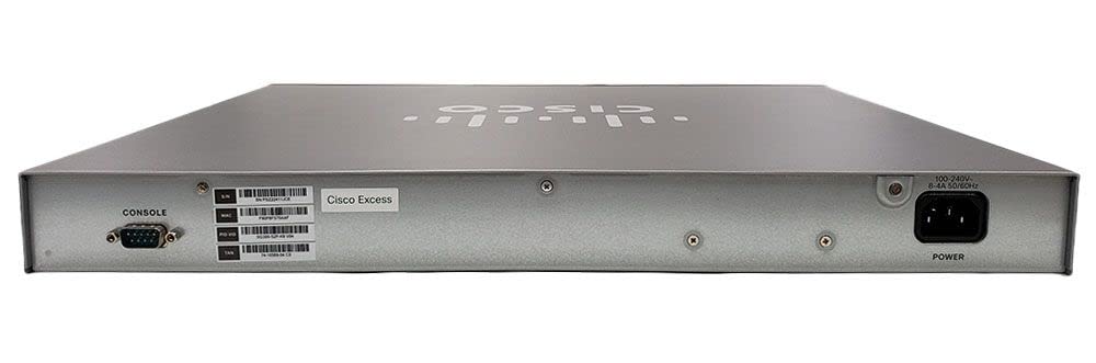 Cisco SG300-52P-K9 52-Port Gigabit PoE Managed Network Switch (Renewed) - Ideal for Office, Data Center & Small Business Network Setup