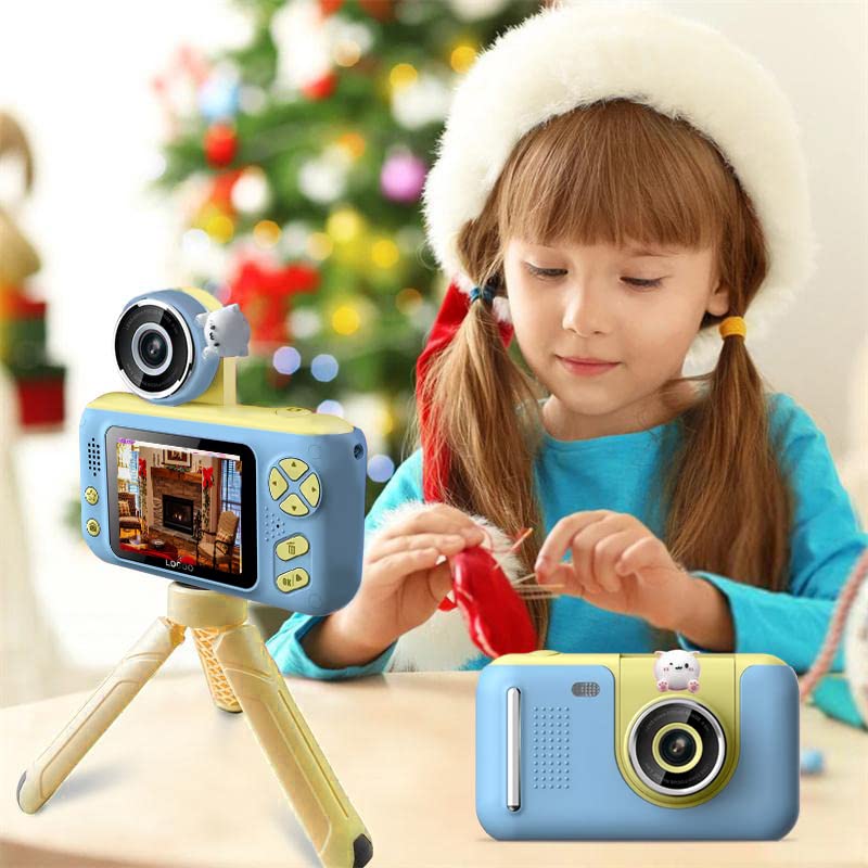 Acuvar 1080P HD Kids Digital Camera with Flip Lens, 2