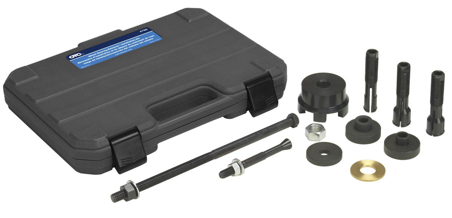 OTC 4790 Motorcycle Wheel Bearing Removal and Installation Tool Kit - Professional Motorcycle Maintenance for DIY Repairs & Garage Use