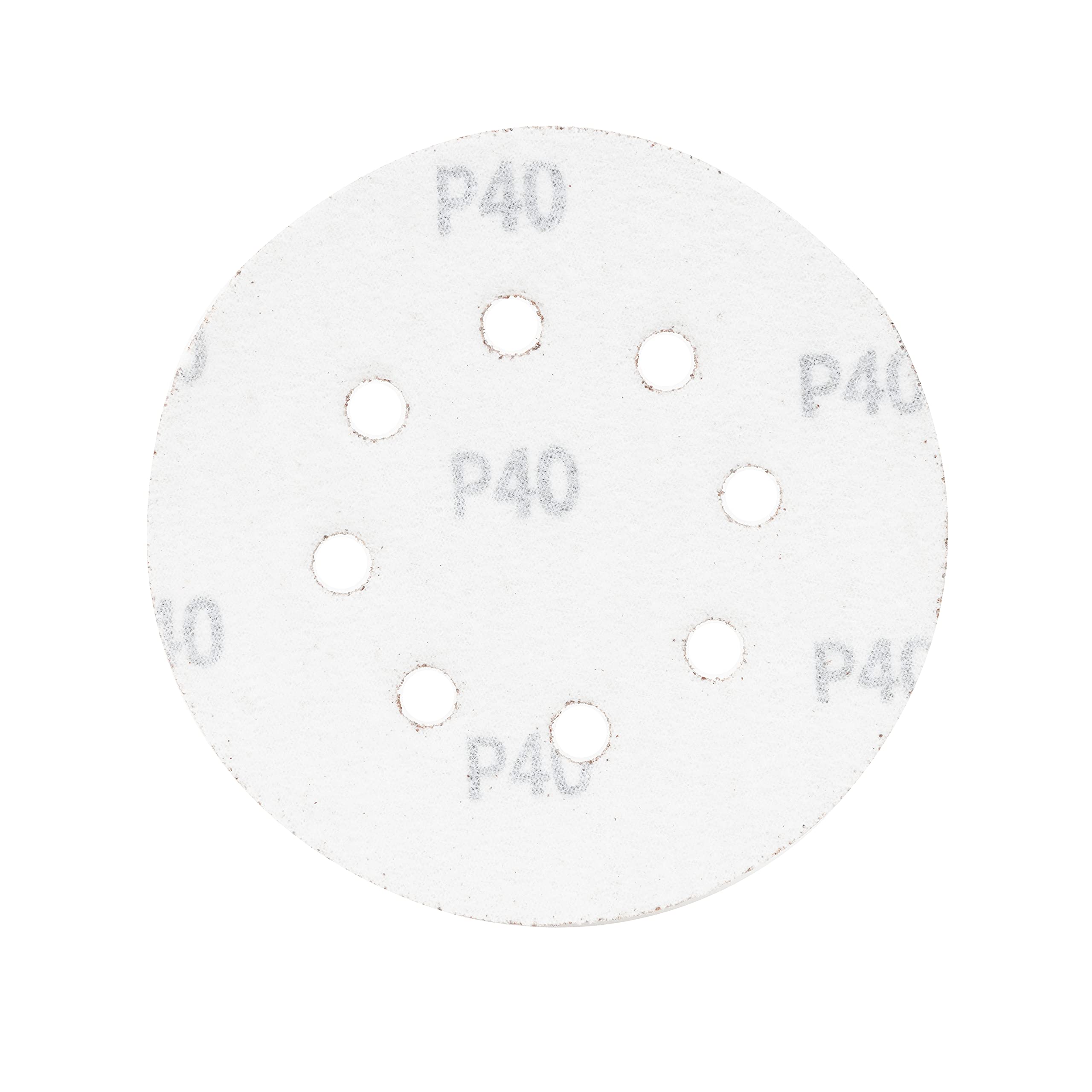NEIKO 11270A 72-Piece 5-Inch Hook & Loop Sanding Discs Kit | 40-320 Grit Aluminum Oxide Sandpaper Assortment for Orbital Sander | Woodworking, Metal Polishing, DIY Home Projects & Auto Body Repair