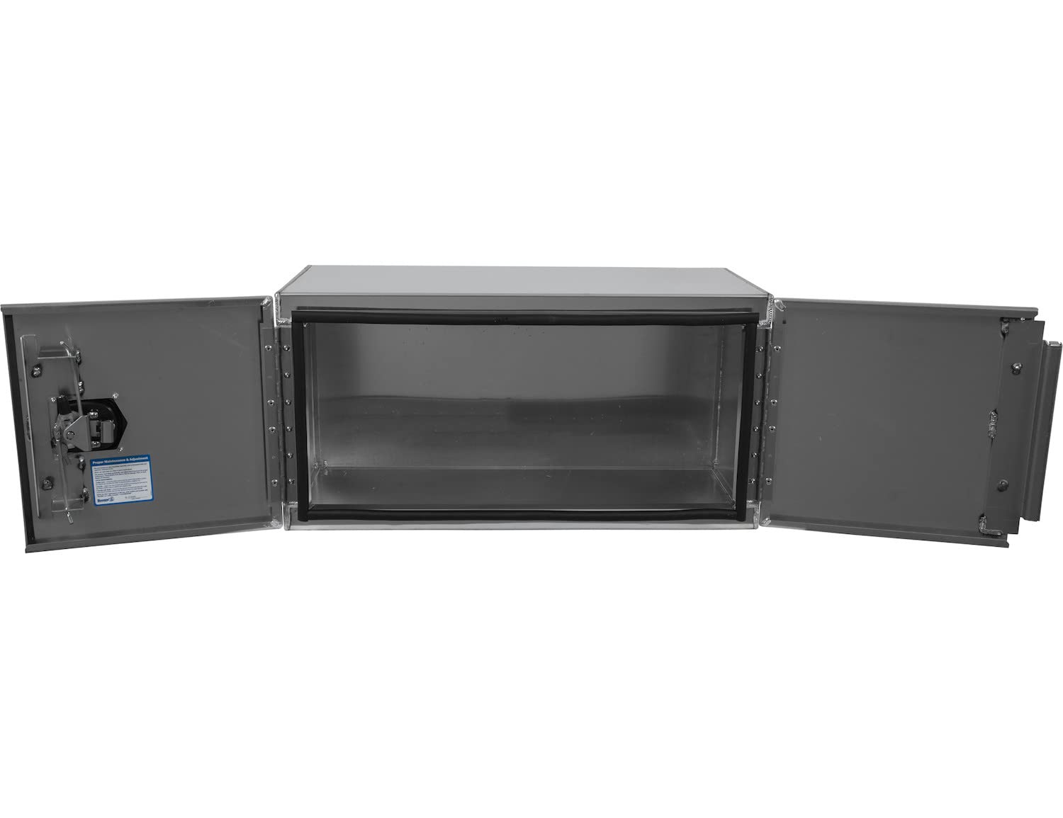 **Buyers Products 1705305 Smooth Aluminum Underbody Truck Tool Box with Barn Door - 18