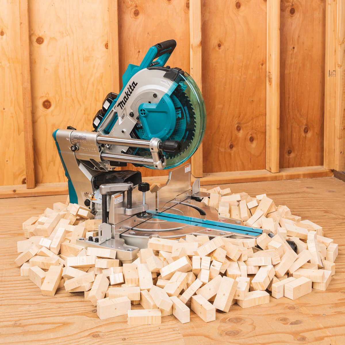 36V (18V X2) LXT® Brushless Cordless 12-Inch Dual-Bevel Sliding Compound Miter Saw with Laser Guide - Perfect for Woodworking, Carpentry, and DIY Home Improvement Projects