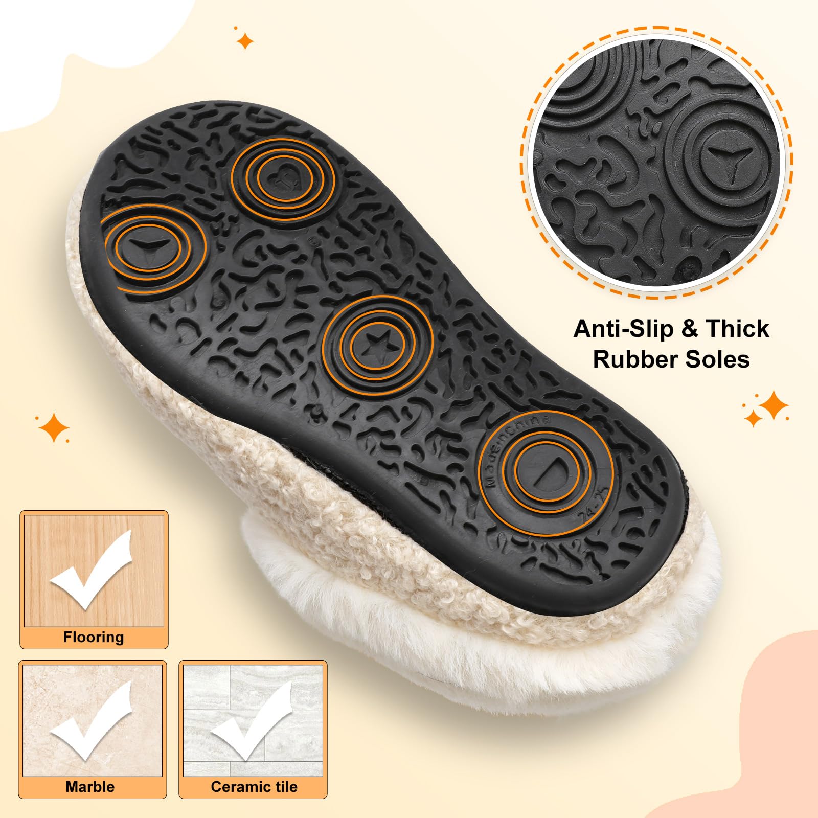 FEETCITY Toddler Slippers for Boys Girls - Lightweight House Shoes for Indoor Play & Comfort