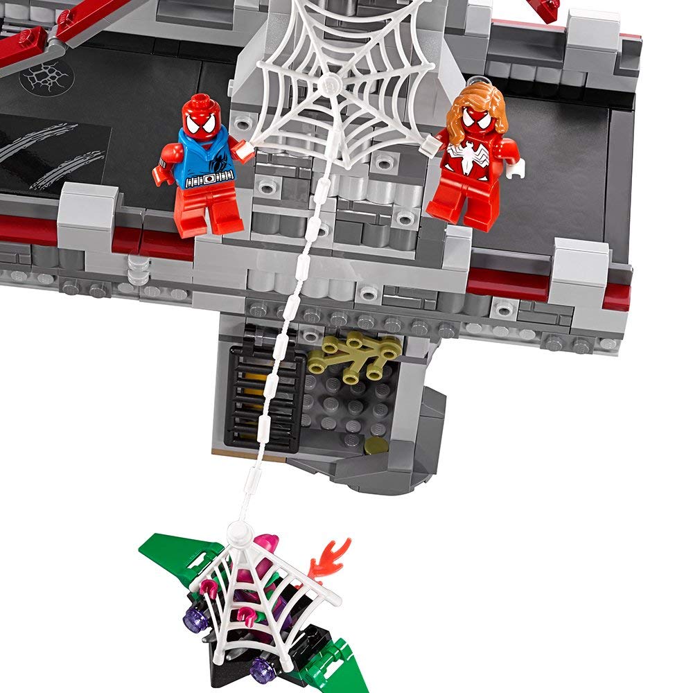 LEGO Marvel Super Heroes Spider-Man: Web Warriors Ultimate Bridge 76057 Building Set - Spiderman Toy for Kids & Collectors | Creative Play, Superhero Battles, Gift Idea for Marvel Fans