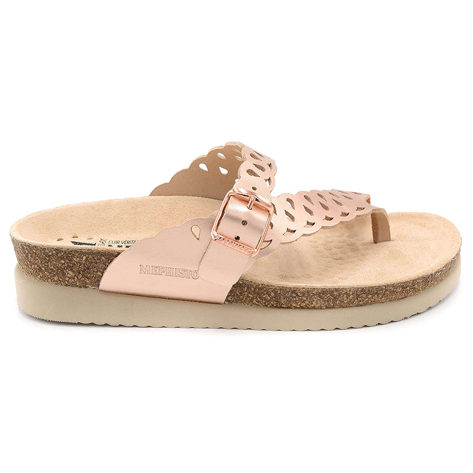 Mephisto Women's Helenia Leather Sandals - Comfortable & Stylish Summer Walking Shoes for Travel, Beach & Casual Outings