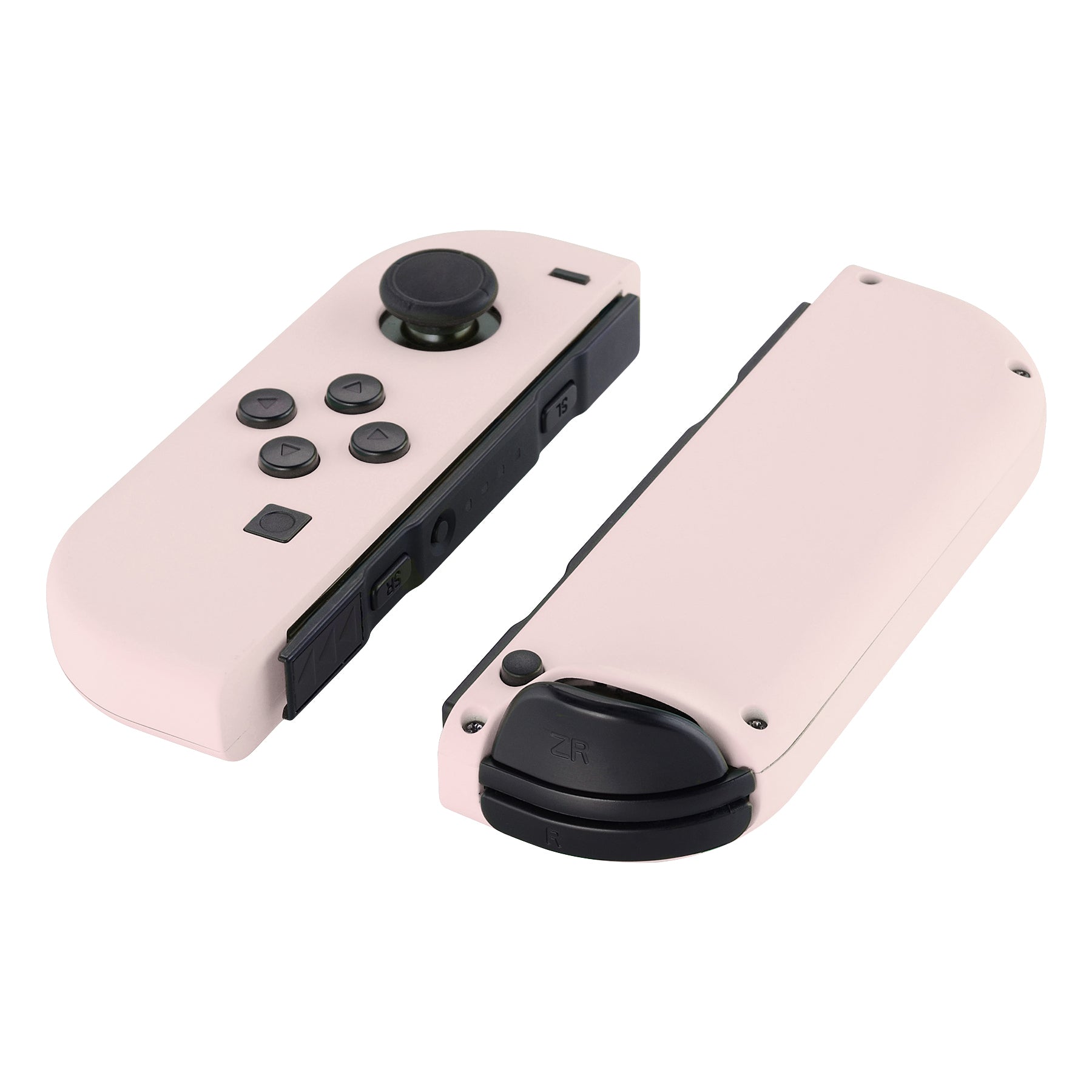 eXtremeRate Cherry Blossom Pink JoyCon Controller Shell Replacement Kit for Nintendo Switch & OLED - DIY Full Set Buttons & Housing (Console Not Included) CP306 - Perfect for Gaming, Customization & Gift Giving