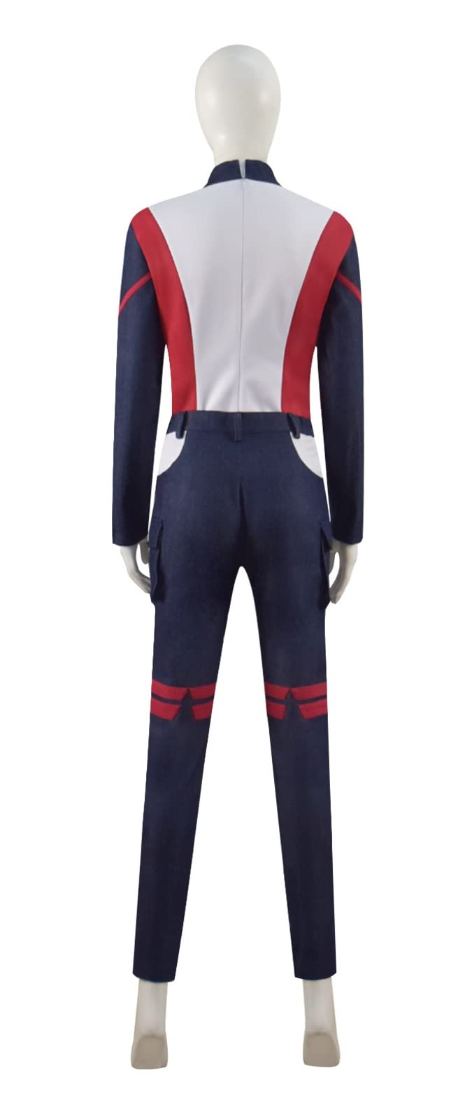 Captain Carter Cosplay Costume - Women's Peggy Carter Outfit Halloween Uniform Battle Suit for Adults | Marvel Superhero Costume for Comic Con, Halloween Parties & Cosplay Events