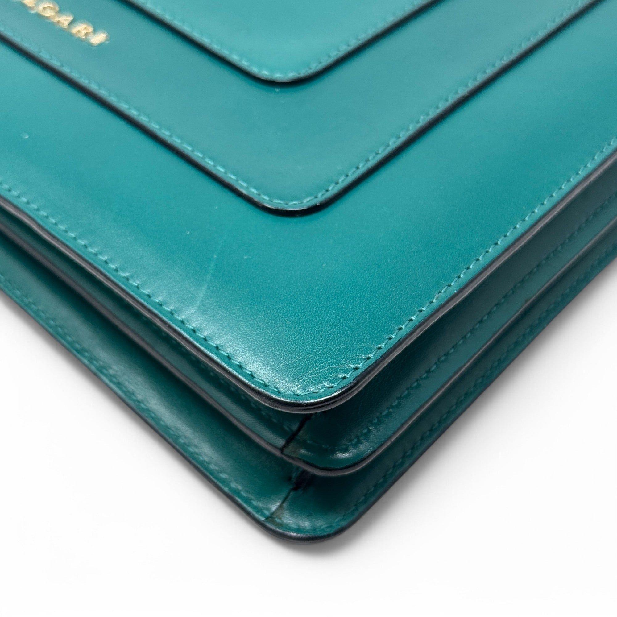 Bvlgari Green Medium Serpenti Shoulder Bag - Luxury Leather Handbag for Women, Perfect for Parties, Work & Evening Events