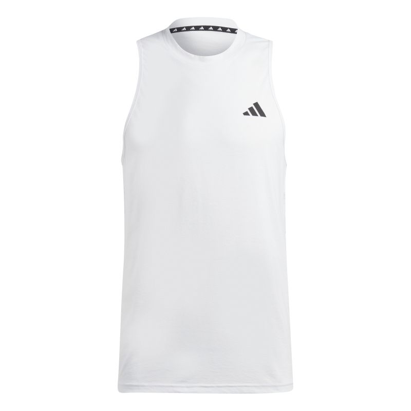 Adidas Men's Training Tank Top - Breathable Quick-Dry Workout Shirt for Gym, Running & Fitness - Essential Feelready Comfort