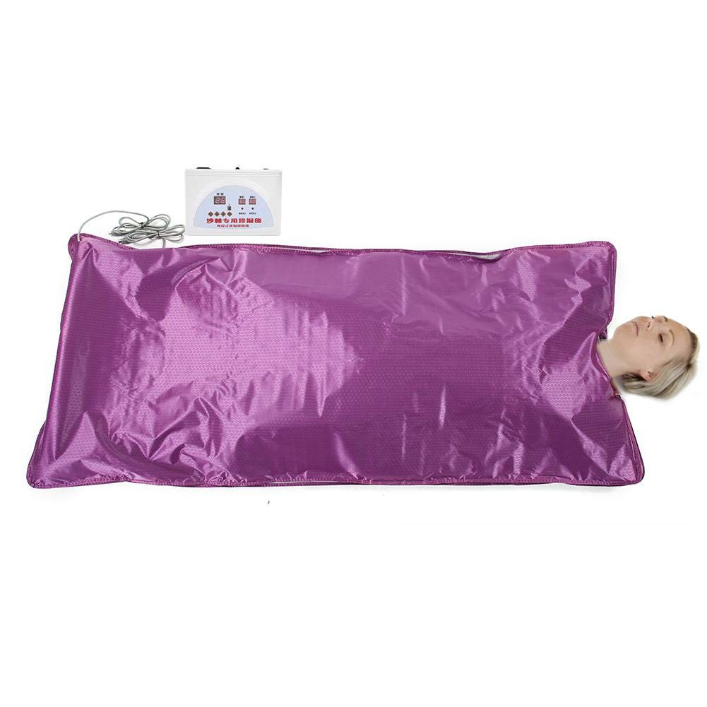 Valentine's Day Far Infrared Sauna Blanket for Weight Loss, Body Shaping & Anti-Aging | Portable Home Spa Therapy | Perfect for Detox, Relaxation & Post-Workout Recovery (Purple)