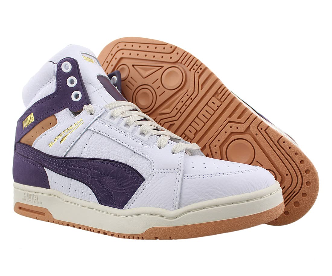 PUMA Slipstream Mid SC Men's Sneakers - Retro Basketball Shoes for Men - Comfortable & Stylish Casual Wear for Everyday, Gym, and Street Fashion