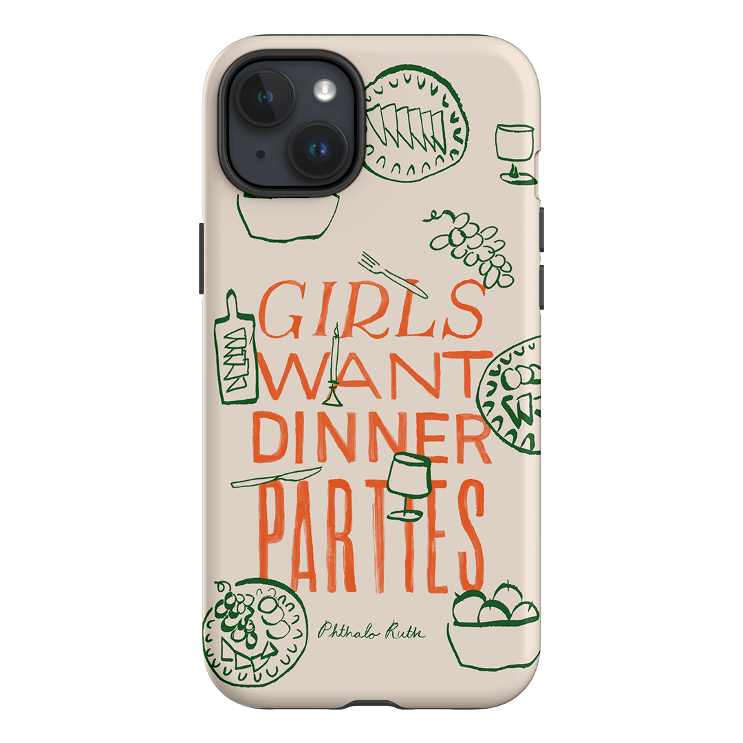 Stylish & Durable Dinner Party Phone Case - Trendy Protective Cover for iPhone & Android - Perfect for Parties, Events & Social Gatherings