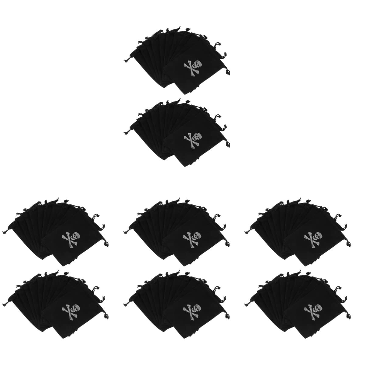 COHEALI 80 Pcs Pirate Treasure Bags with Gold Coins - Premium Drawstring Pouches for Pirate Party Favors, Birthday Goodie Bags & Halloween Trick or Treat - Perfect for Kids Costume Accessories & Themed Events