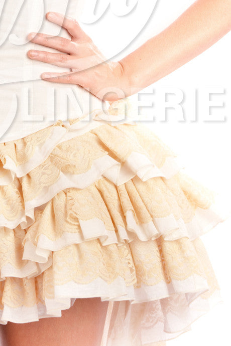 Lafayette Pirate Petticoat - Vintage Pirate Costume Skirt for Women | Perfect for Renaissance Fairs, Halloween & Cosplay