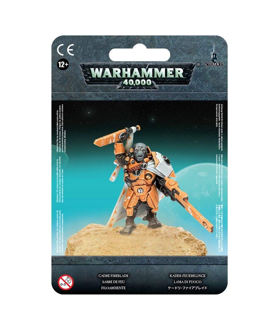 Warhammer 40,000 Cadre Fireblade Miniature - Tau Empire HQ Figure for Tabletop Wargaming | Perfect for Warhammer 40K Battles and Collection Displays