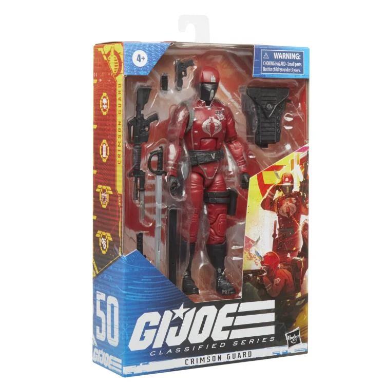 G.I. Joe: Classified Series Crimson Guard Action Figure - Collectible Military Toy for Display & Play | Perfect for Collectors & Kids Battles