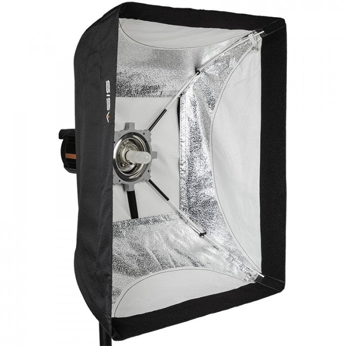 Asis Illuma 56 Softbox Lighting Kit - 22x33 Inches Professional Photography Light Diffuser for Studio, Portrait & Product Photography - Perfect for YouTube Videos, Live Streaming & Indoor Shooting