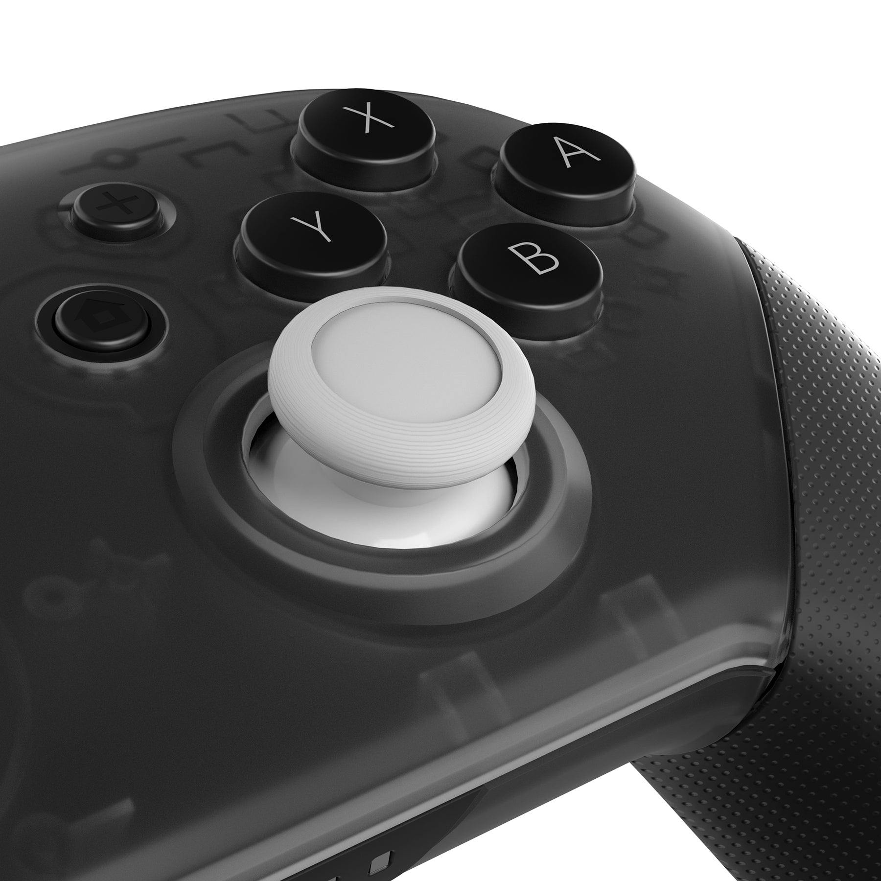 eXtremeRate 3D Replacement Joystick Thumbsticks for Nintendo Switch Pro Controller - White | Enhanced Grip & Precision for Gaming | Perfect for Competitive Play & Long Gaming Sessions