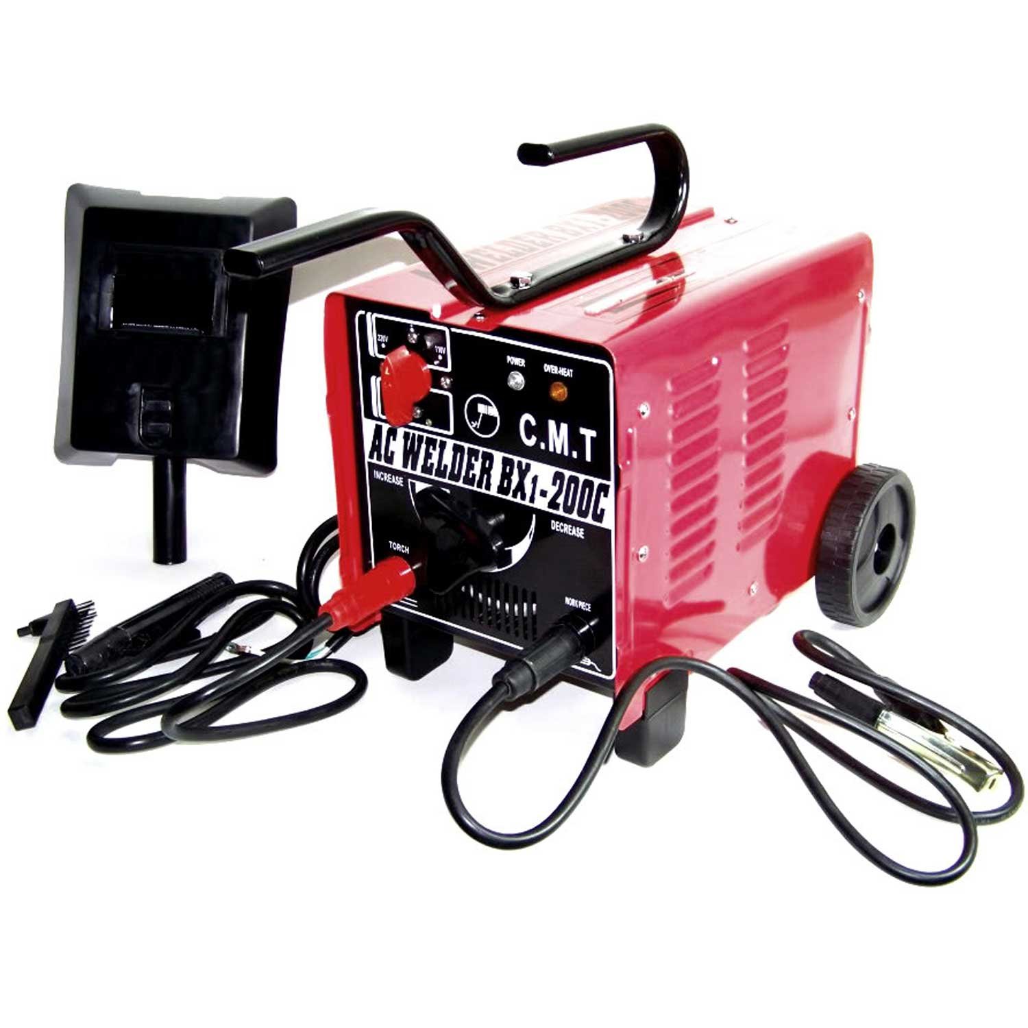 Dual Voltage Arc Welder Machine 110V & 220V - Portable Stick Welding Tool for Home DIY, Metal Repair & Construction Projects