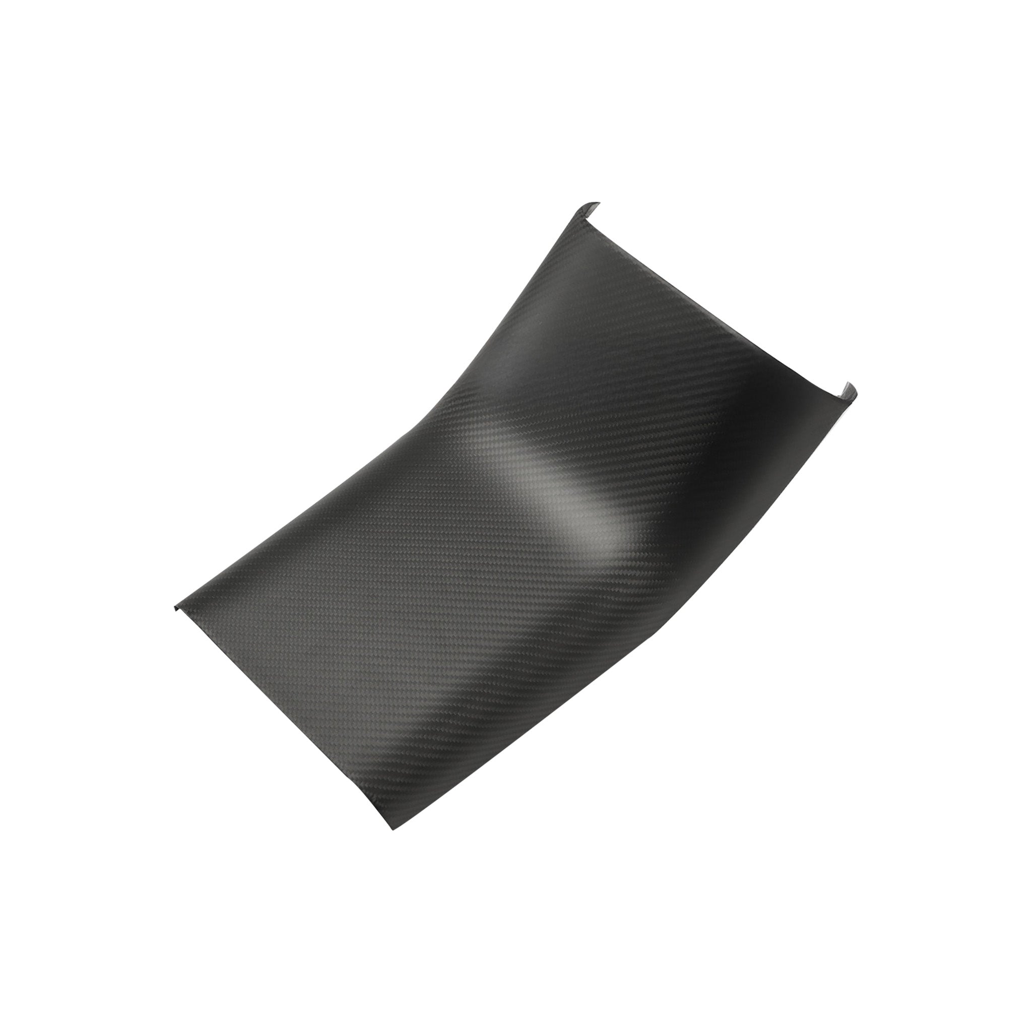 Premium Real Carbon Fiber Rear Center Console Base Cover for Tesla Model 3 & Y (2017-2023) - Durable & Stylish Interior Upgrade for Enhanced Luxury Driving Experience