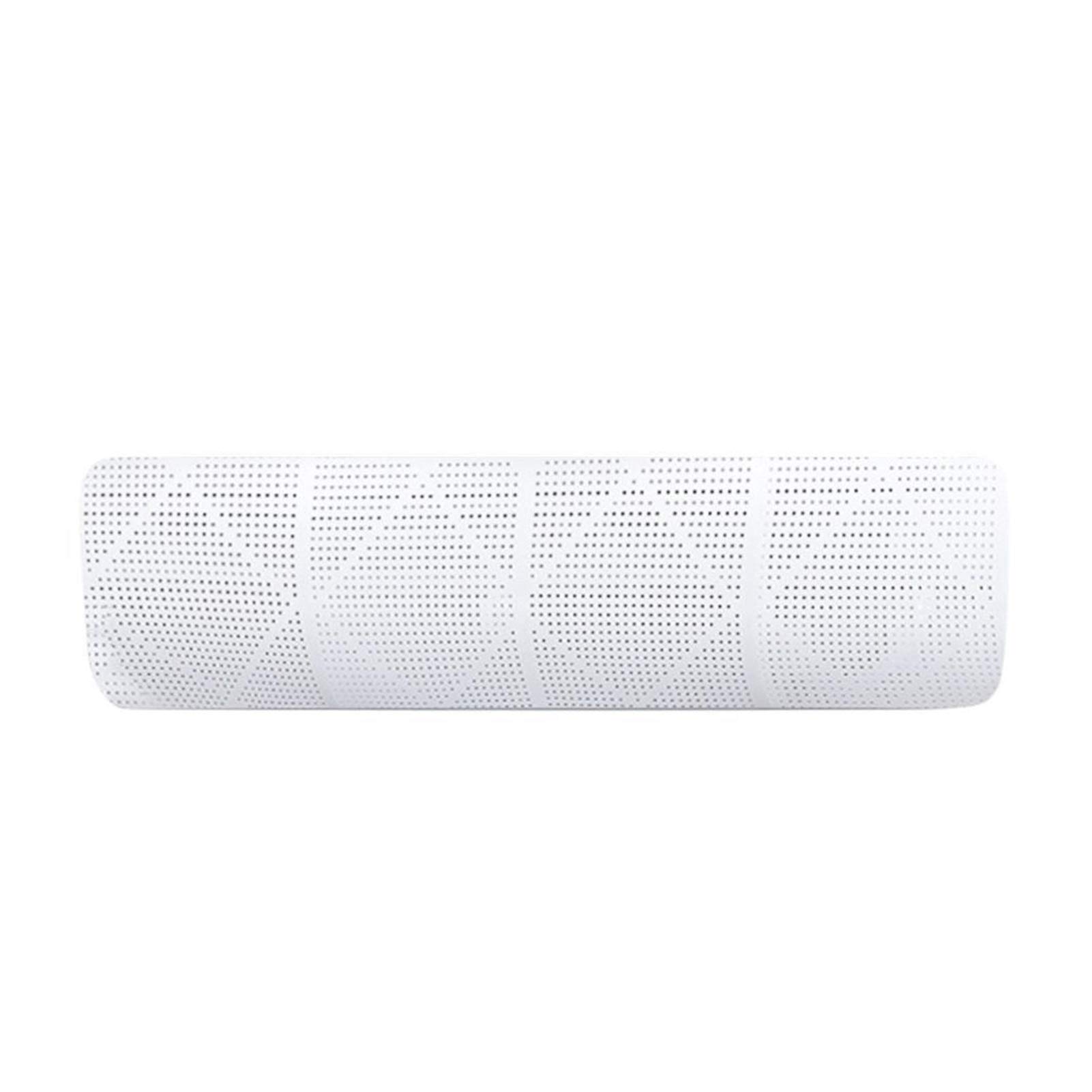 Qgg Anti-Direct Retractable AC Cover - White Wind Deflector & Exhaust Fan Accessory for Home & RV Air Conditioners - Perfect for Summer Cooling & Energy Efficiency