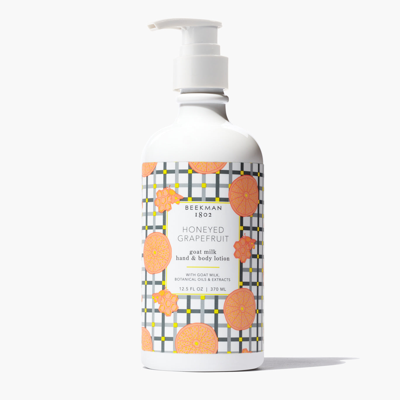 Organic Honey & Grapefruit Scented Goat Milk Body Lotion - Moisturizing & Nourishing for Dry Skin - Perfect for Daily Hydration & Spa Nights
