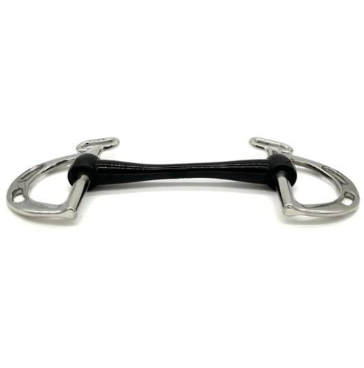 AJR Intuflex Kimberwick Bit - English Horse Riding Training Bit for Dressage & Jumping - Perfect for Training & Show Events