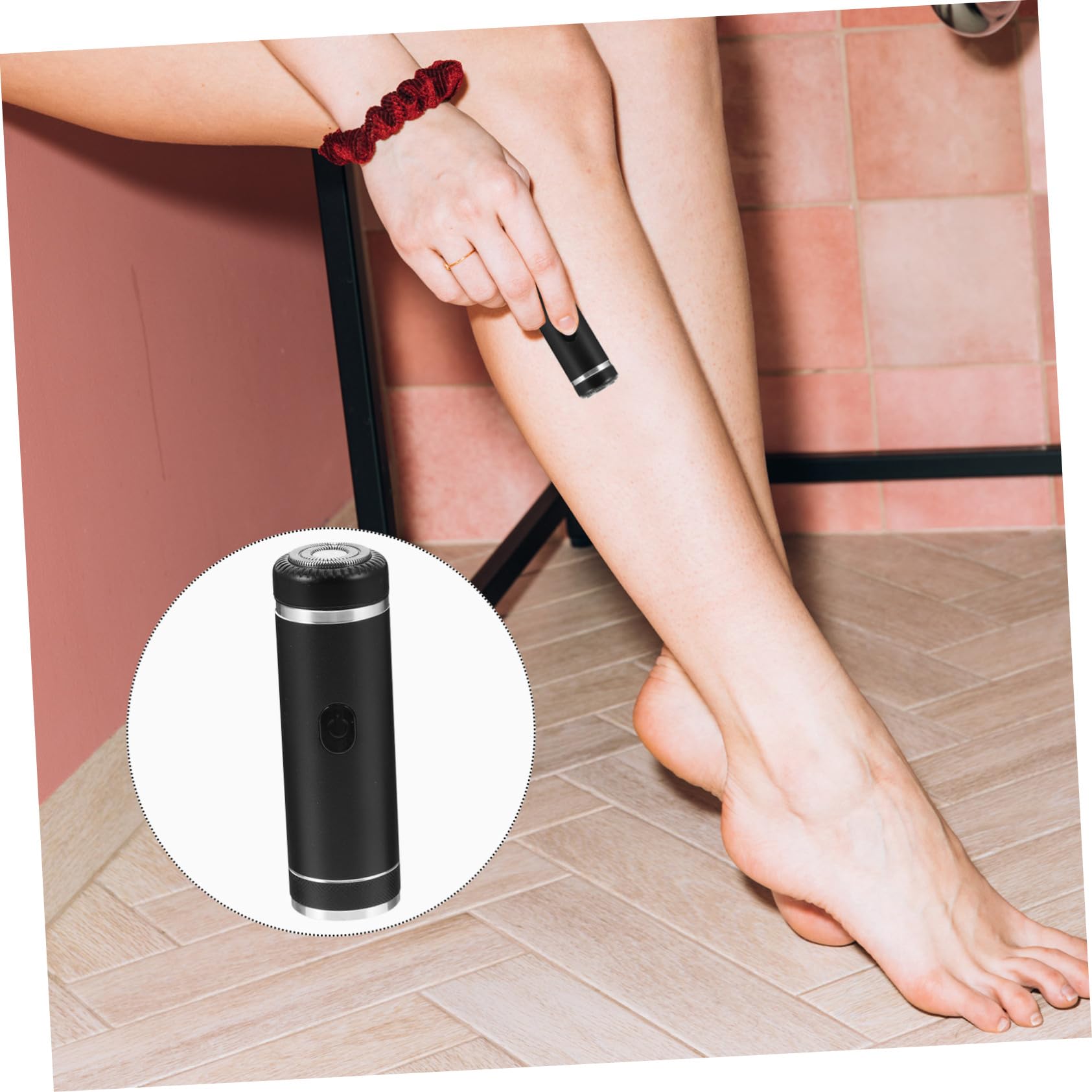 Rechargeable Beard Trimmer for Men & Women - 1pc Electric Shaver with Portable Travel Case, USB Charging, Precision Trimming for Facial Hair, Body Grooming & Personal Care - Perfect for Home, Gym & Travel