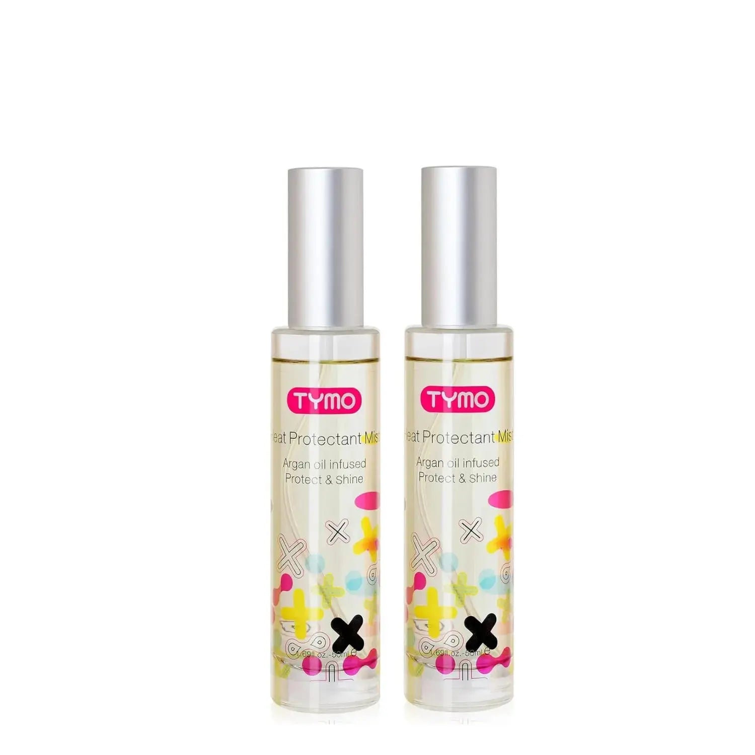 TYMO Heat Protectant Spray for Hair - 2 Pack with Thermal Protection & Frizz Control - Ideal for Blow Drying, Straightening & Styling (US Only)