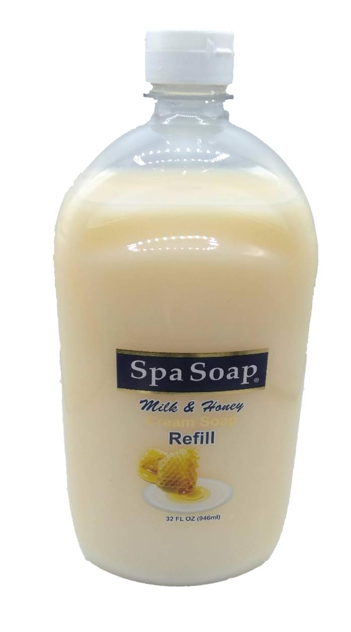 Milk & Honey Cream Soap for Spa - Moisturizing & Luxurious Bath Soap for Dry Skin - Perfect for Relaxation & Self-Care at Home