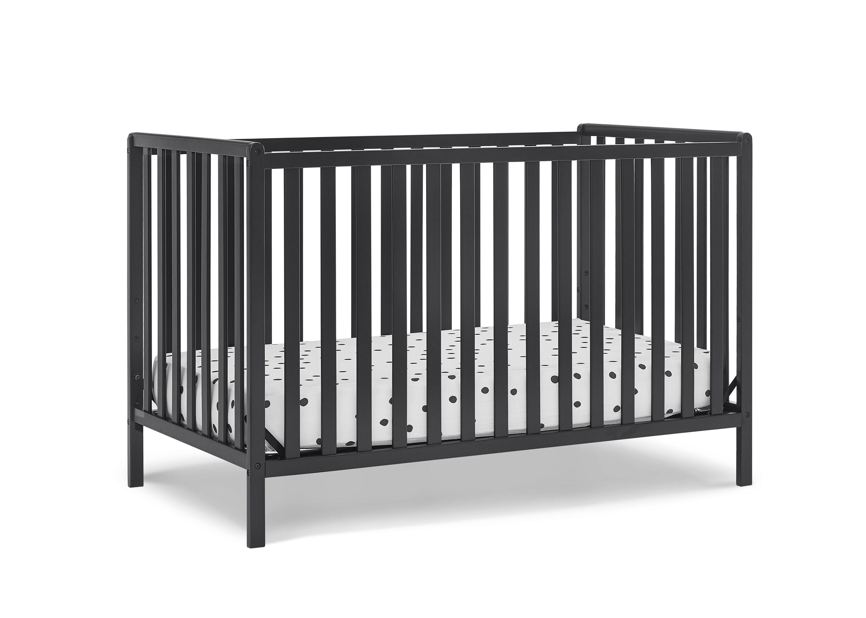 Heartland 4-in-1 Convertible Baby Crib - Toddler Bed, Daybed & Full-Size Bed - Safe Nursery Furniture for Newborn to Adult - Perfect for Baby Rooms, Daycare Centers & Guest Bedrooms