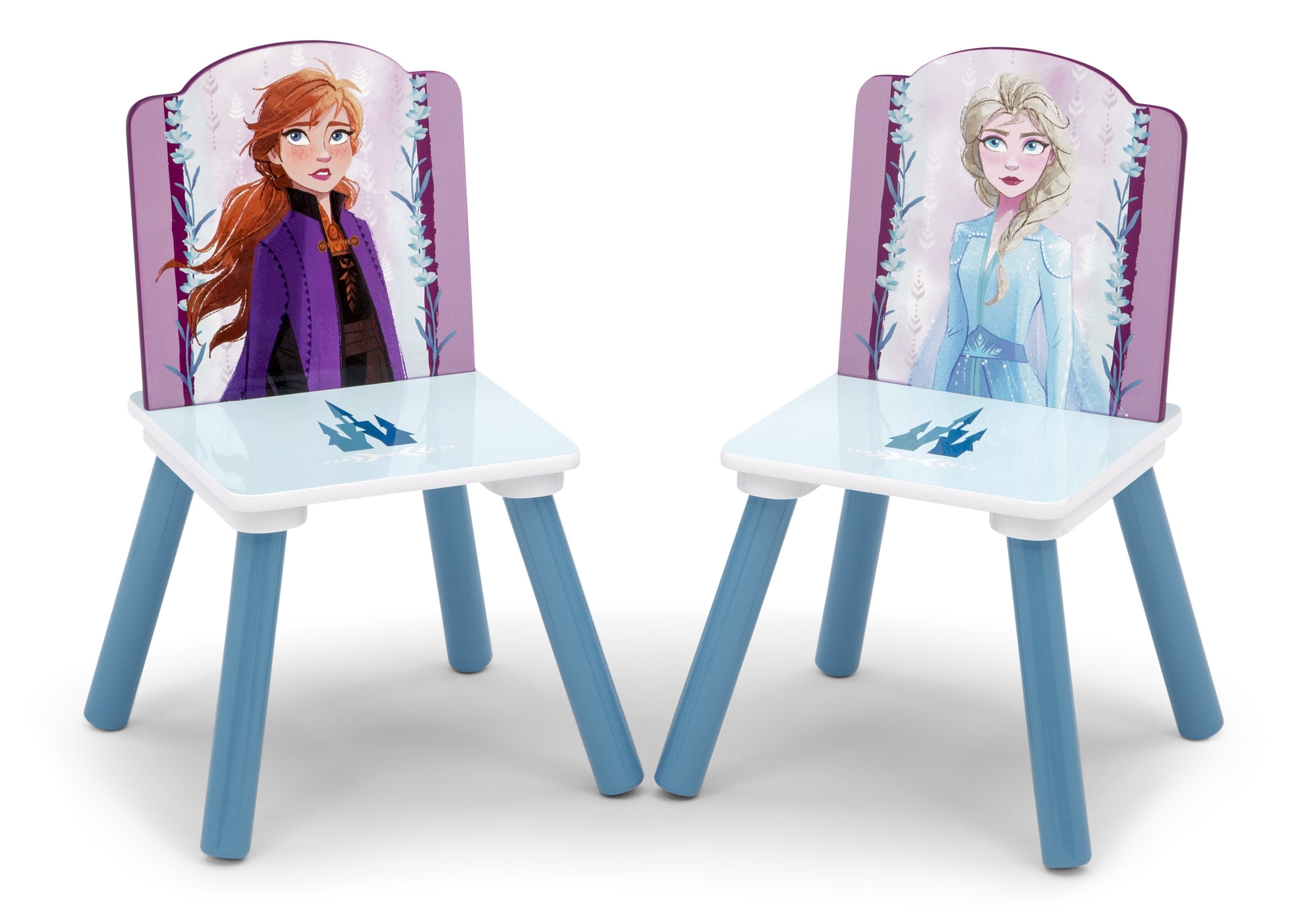Frozen 2 Kids Table and Chair Set with Storage - Disney Princess Themed Playroom Furniture for Toddlers - Perfect for Playtime, Snacks, and Learning Activities